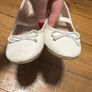 H&M white ballerina style shoes, size 27 Image 2