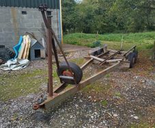 large boat trailer up to about 30ft capacity