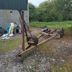 large boat trailer up to about 30ft capacity