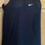 Nike Dri-Fit Sports Running Top Crossed Back mesh racer. Size XS. NEW Image 4