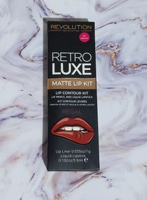 Revolution Retro Luxe Matte Lip Kit - Regal - New