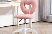 Office Chair, Heart-Shaped Backrest