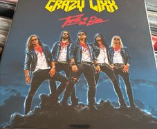Crazy Lixx Vinyl LP Thrill Of The Bite Rare Glam Hair Metal