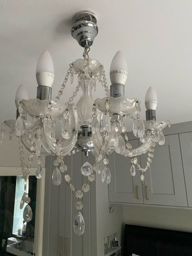 acrylic ceiling chandelier