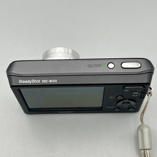 Sony DSC-W310 12.1MP Digital Camera Black - Full Kit