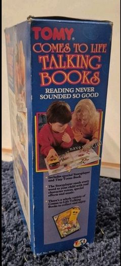 Tomy Comes To Life Talking Books 1993 - New In Box Rare Retro Vintage