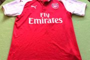 ,2017/18 Arsenal Puma #Aubameyang Jersey Size M Adults