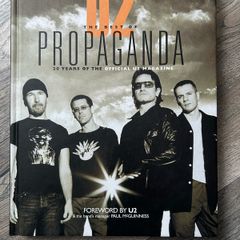U2: The Best of "Propaganda": 20 Years of the Official U2 Magazine Format- Hardcover book