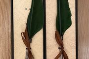 feather quill pens x2