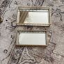 gold glass tray Image 3