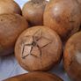 Set of 13 Mid Century Acacia Hardwood Fruits Image 7