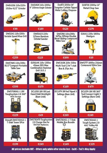DeWalt Power Tools