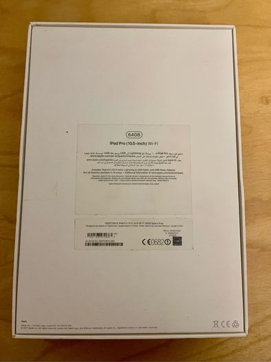 Apple iPad Pro 10.5 inch 64GB Space Gray (Wi-Fi) Bundle with Box, Charger & Protective Case