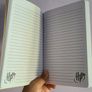Harry Potter Lined Note Book in Black Image 3