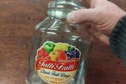 Vintage Glass Sweet Jar