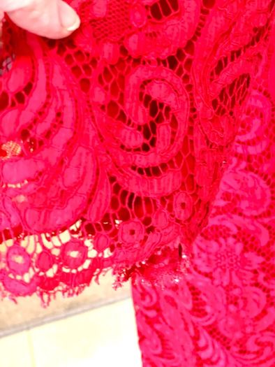 Louise Kennedy occasion red suit