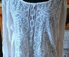 Cheeks White Lace Top