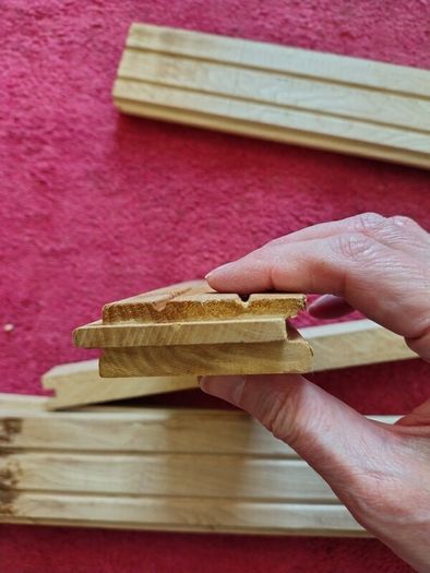 Vintage Raw Solid Maple Planks suitable for Guitar Neck Blanks