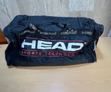 HEAD Sports Technology Black Duffel Gym Bag - Vintage Retro