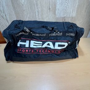 HEAD Sports Technology Black Duffel Gym Bag - Vintage Retro