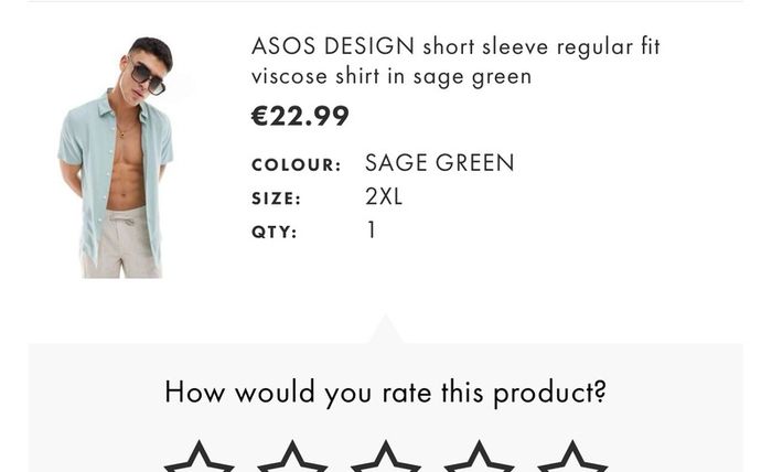asos design short sleeve shirt