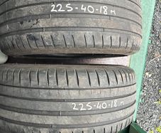 225/40/18 michelin pilot sport4 x2