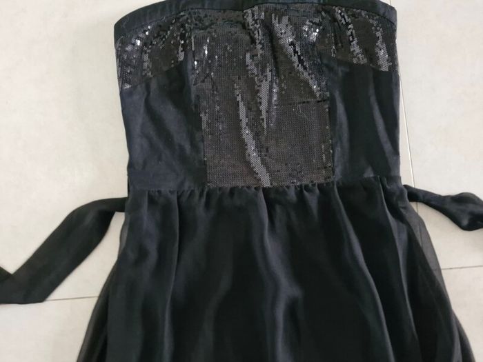 House Mini Dress / Long top black size M/L