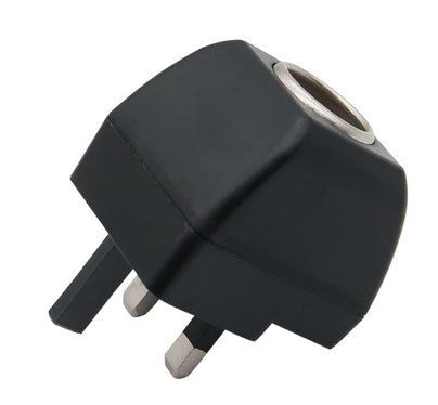 Cigarette Lighter Socket 240V Mains Plug to 12V DC Car Charger Power Adapter UK/Ireland