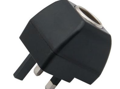 Cigarette Lighter Socket 240V Mains Plug to 12V DC Car Charger Power Adapter UK/Ireland