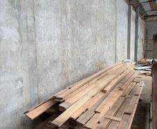 Pine flooring