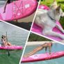 10ft611ft Paddle Boards For Adults/Paddle Board With Kayak Seat Premium Durable Complete Inflatable Paddle Boards Accessories Hand Pump Adjustable Paddle Waterproof Carry Bag Leash AVAILABLE IN PINK OR ORANGE (FREE POSTAGE) Image 7