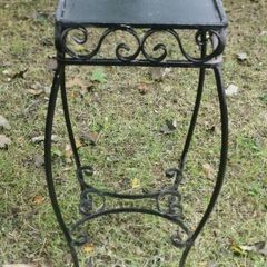wrought Iron plant table