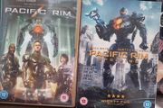 Pacific Rim &amp; Pacific Rim: Uprising Dvd Collection Sci-fi Action Idris Elba