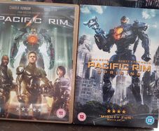 Pacific Rim & Pacific Rim: Uprising Dvd Collection Sci-fi Action Idris Elba