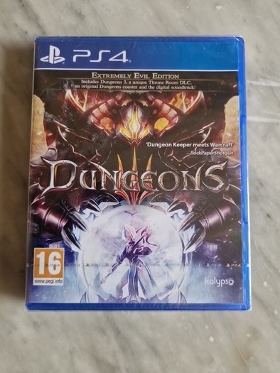 Brand new Dungeons 3 Extremely Evil Edition PlayStation4 Ps4 Games Original