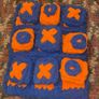 Chunky Knit Tic Tac Toe Game | Sensory Play Mat, Kids Gift | Handmade Soft Play Image 3