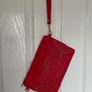 Never used  Red/ dark orange colour with gold beads and silver glitter details Image 2