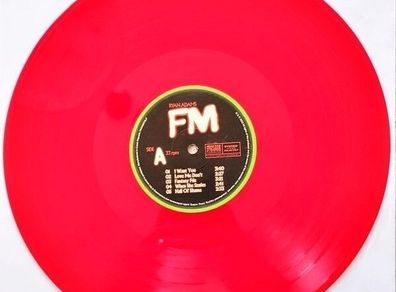 Ryan Adams FM Red Vinyl Sealed