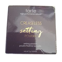 TARTE Creaseless Setting Powder