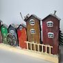 Handcrafted wooden village! Image 9