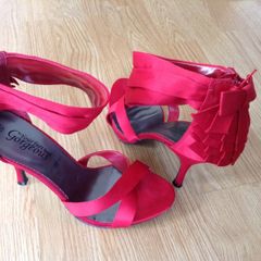Stunning new red shoes