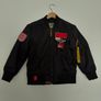 Top Gun Tom Cat Bomber Flight Patch | Blue Jacket Pilot nylon | Boy Youth Size 10 Image 2