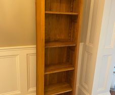 Solid Oak bookshelf