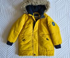Next | Yellow Padded Coat | 4-5 years | 110cm | RRP 47e