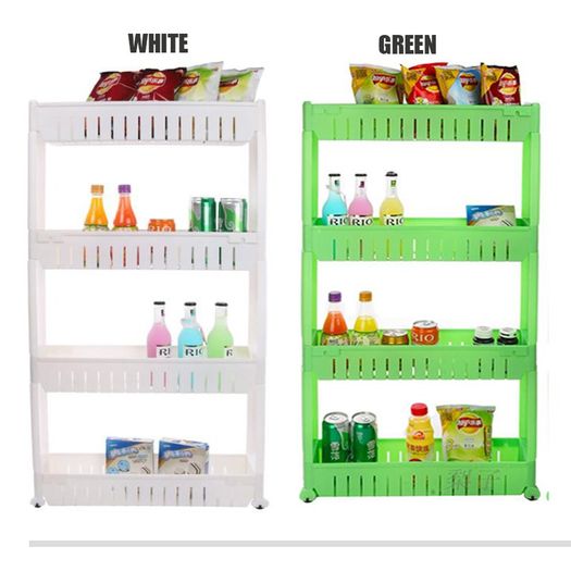 Gap Storage Slide-Out Shelf Organiser 4 Tiers