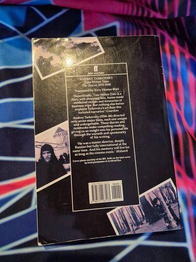 Time Within Time: The Diaries, 1970-1986 by Andrei Tarkovsky: Used Film movie book