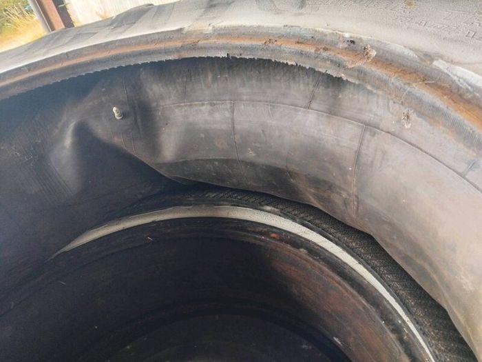 Tyres off ford 7610's