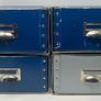 Cardboard display/ decorative boxes 3 Blue and 1 Grey by Paget Trading Ltd Image 2