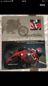 Sport motorcycle suspension tuning manual encyclopaedia 2008 printed hardback with technical data and set up suspension tuning manual for sports bikes