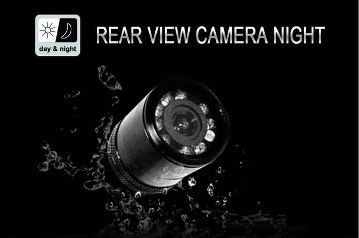9 LED CCD Night Vision Reversing Camera PAL Infrared